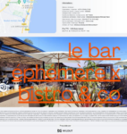 le bar ephemere s'associe le temps d'une soiree a bistro & co a antibes. 31 mai et une autre date en juin 2024.