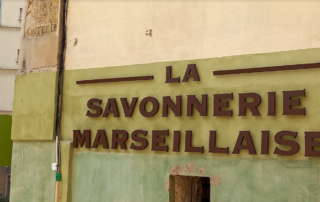 signaletique d'une des nombreuses savonneries marseillaises